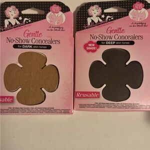 Hollywood Fashion Secrets Gentle No-Show Concealers  (New In Box)